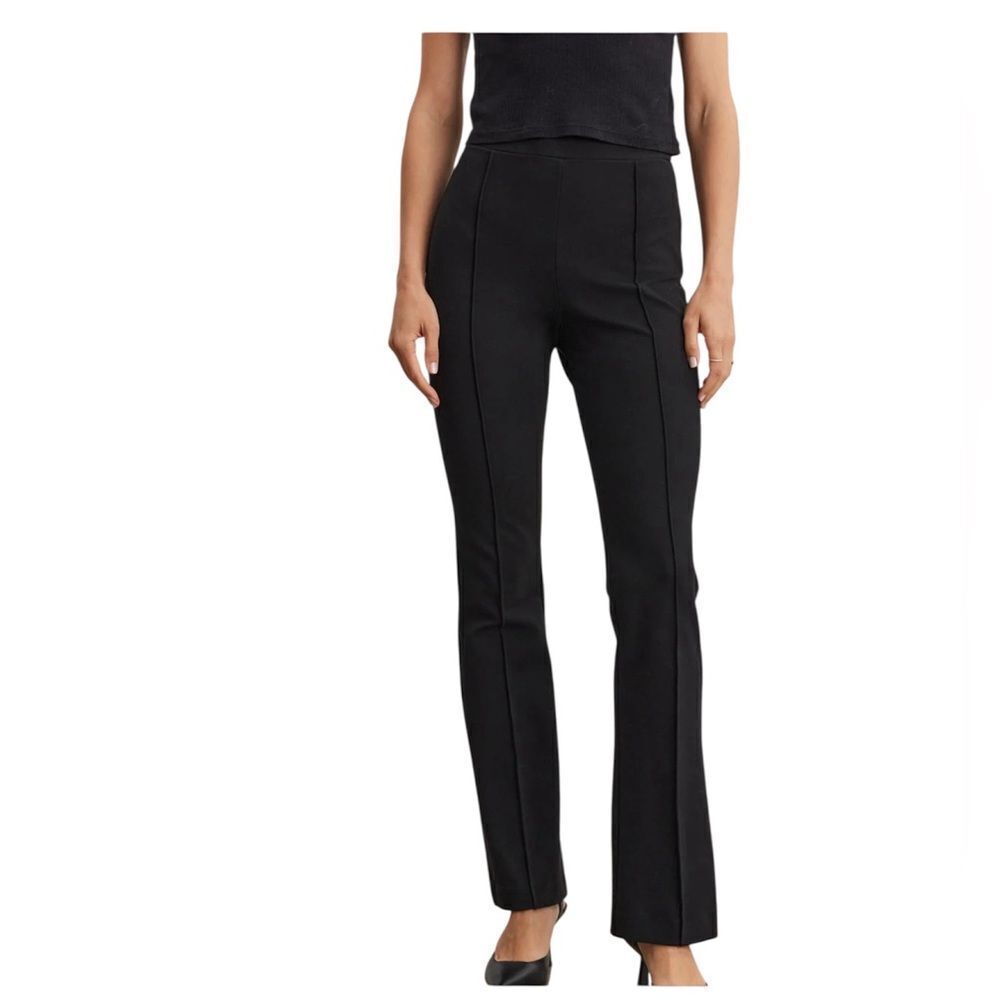 VELVET BY GRAHAM & SPENCER Women's Albee Ponti Pants, Black, Size Medium, NWT